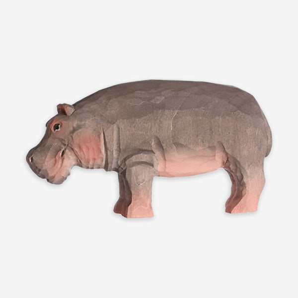 Wudimals Wooden Animal - Hippopotamus