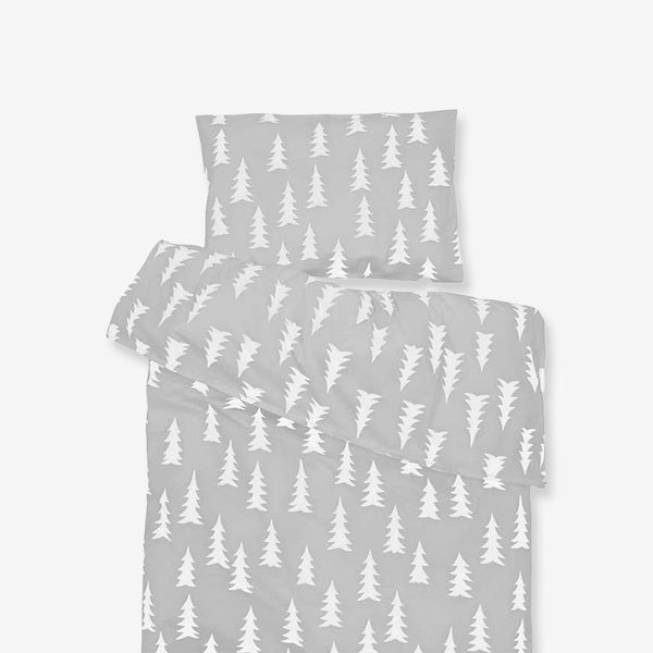 Fine Little Day Gran Cot Bed Bedding - Grey