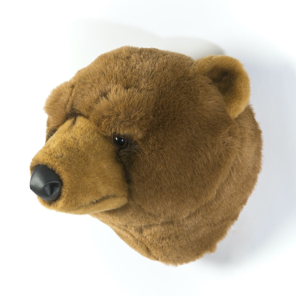 Wild & Soft Grizzly Bear Trophy Head - Oliver