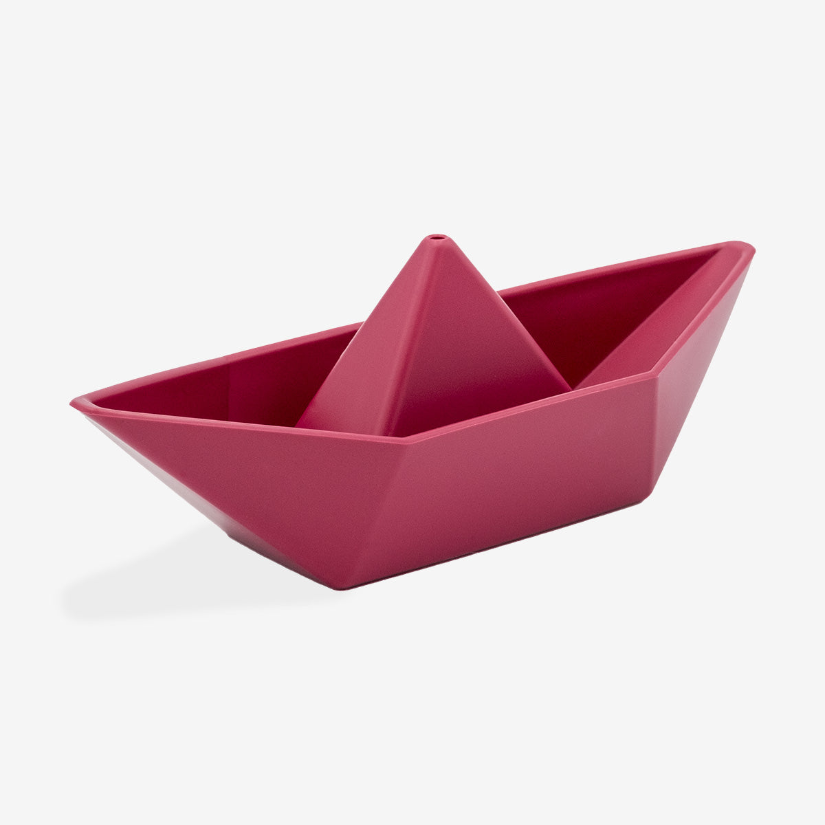 Zsilt Boat Bath Toy – Mulberry Red