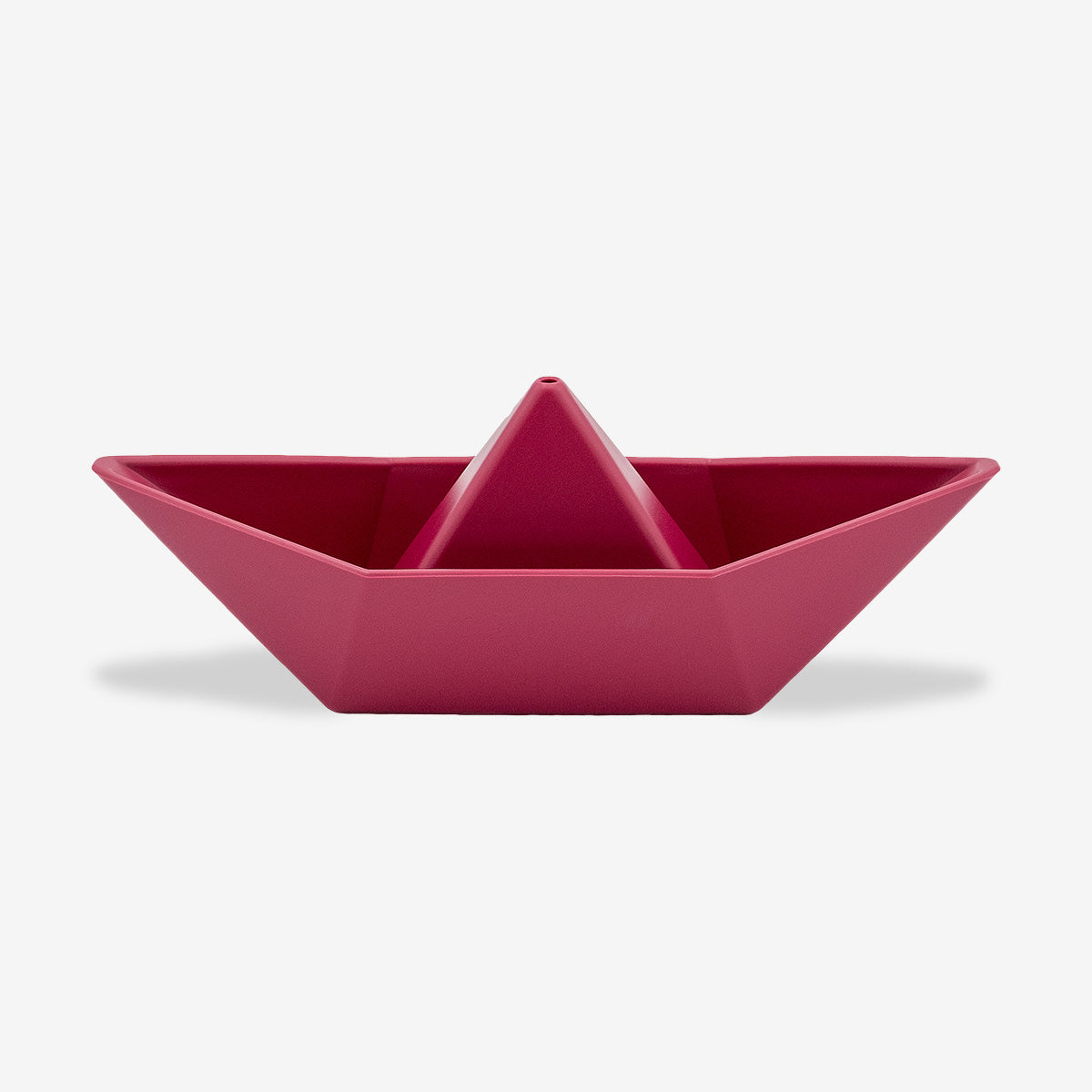 Zsilt Boat Bath Toy – Mulberry Red