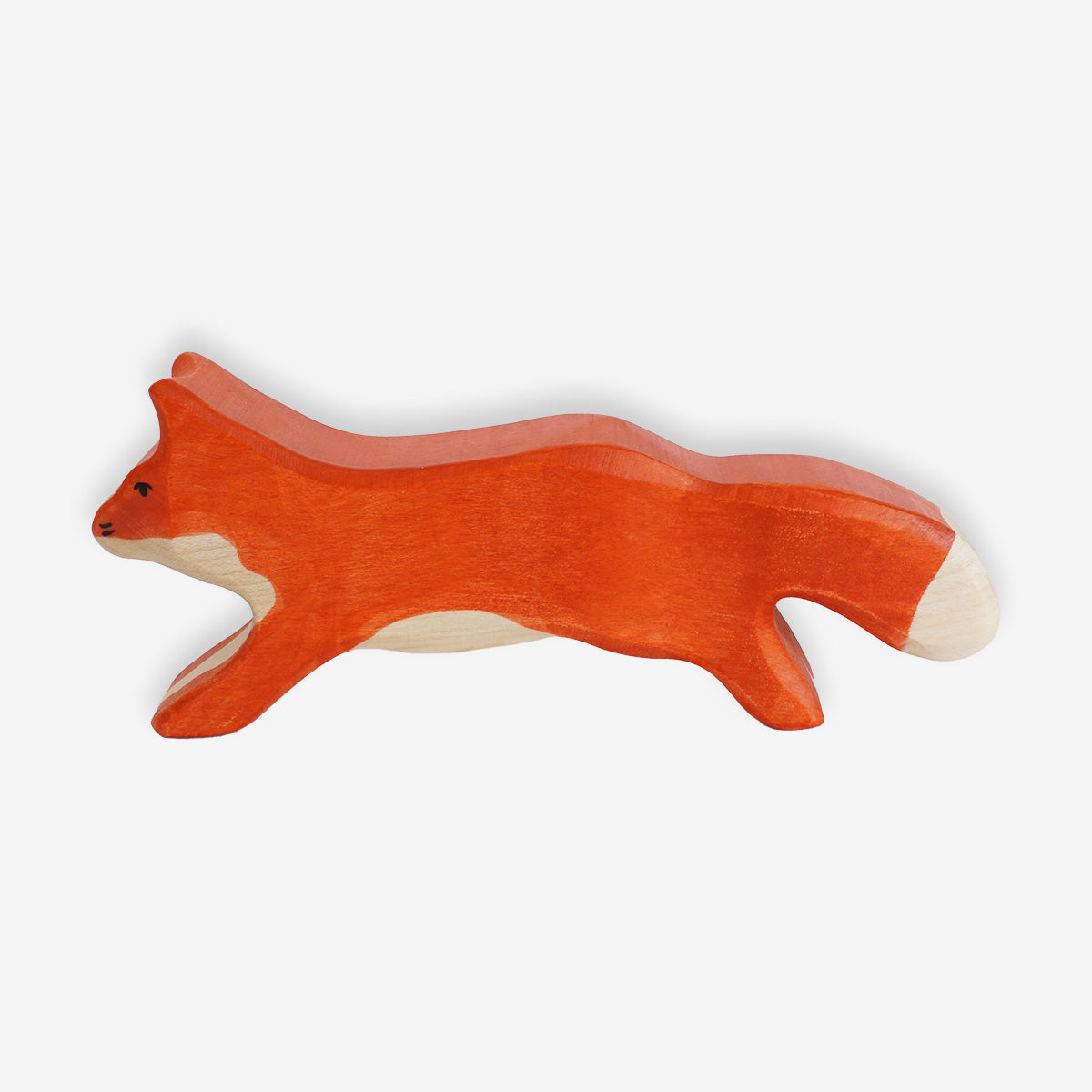 Holztiger Running Fox Wooden Figure