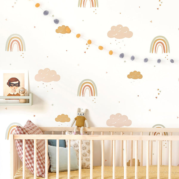 Hibou Home Rainbows Wallpaper