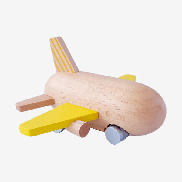 Kiko+ & gg* Wooden Mini Jet – Yellow