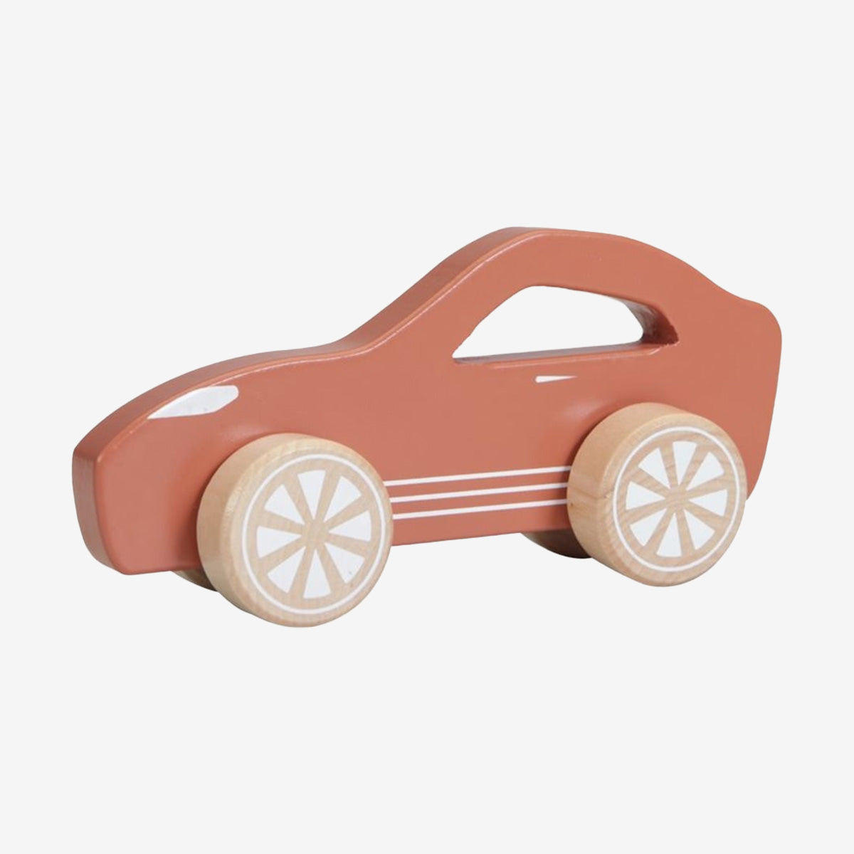 Little Dutch Wooden Sports Car - Rust