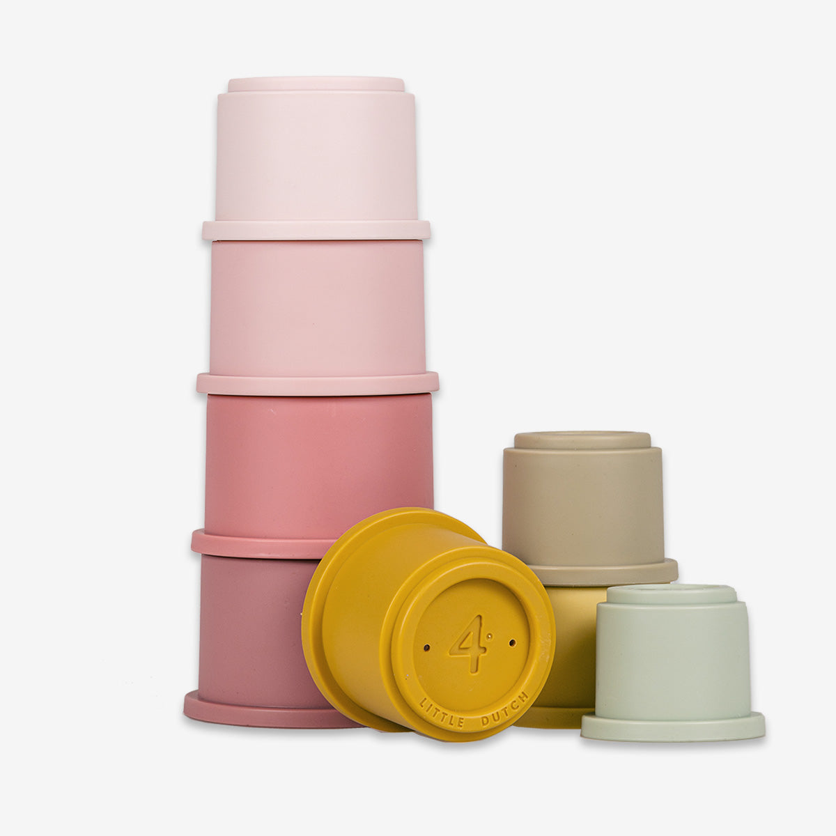 Little Dutch Stacking Cups – Pink