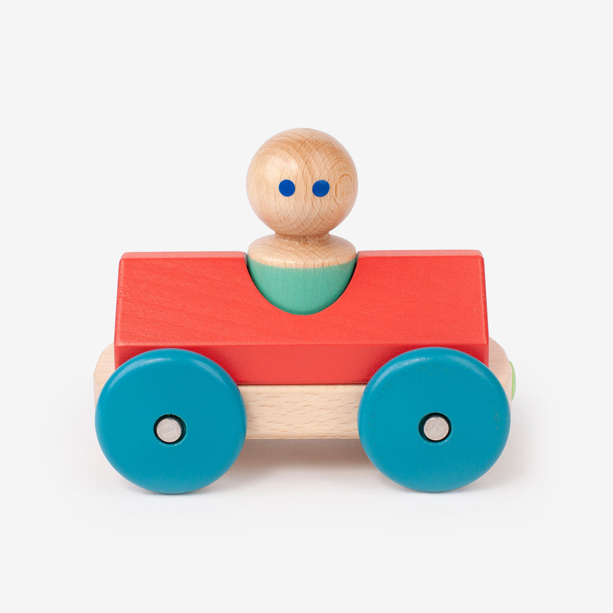 Tegu Magnetic Toy Racer – Poppy