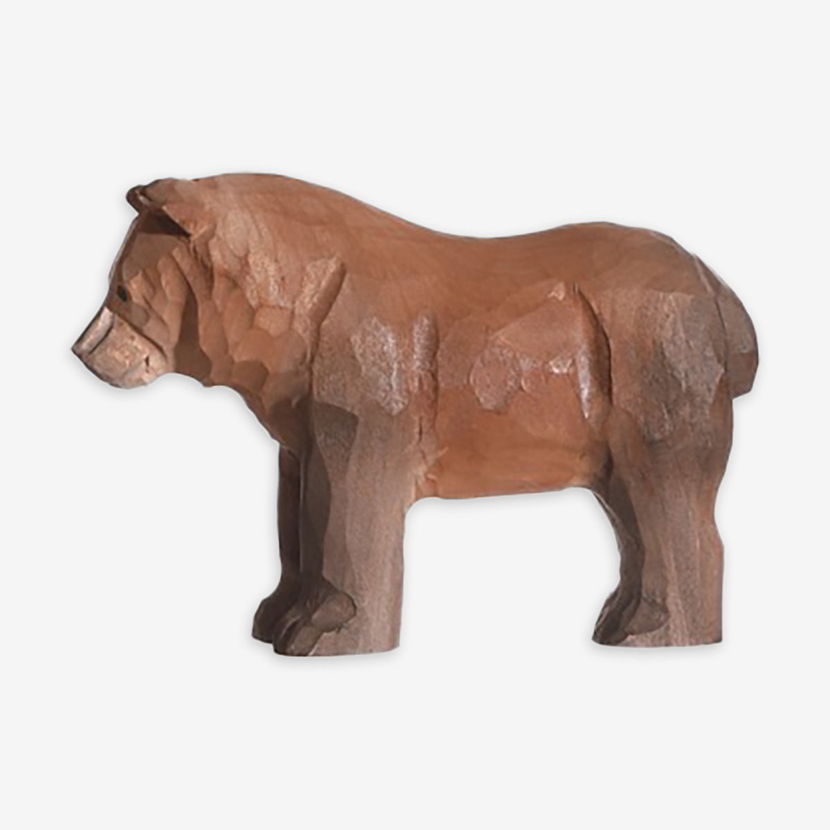 Wudimals Wooden Animal - Brown Bear