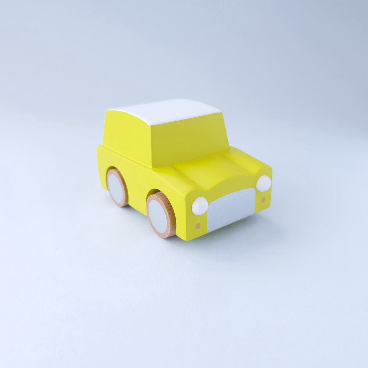 Kiko+ & GG* Wooden Toy Car – Yellow