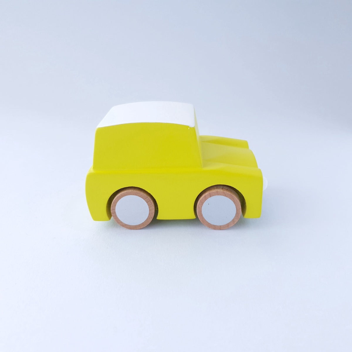Kiko+ & GG* Wooden Toy Car – Yellow