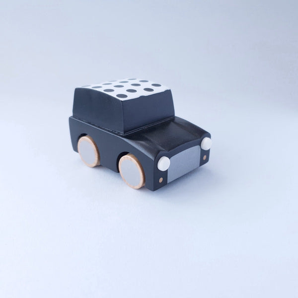 Kiko+ & gg* Kuruma Toy Car - Black Dots