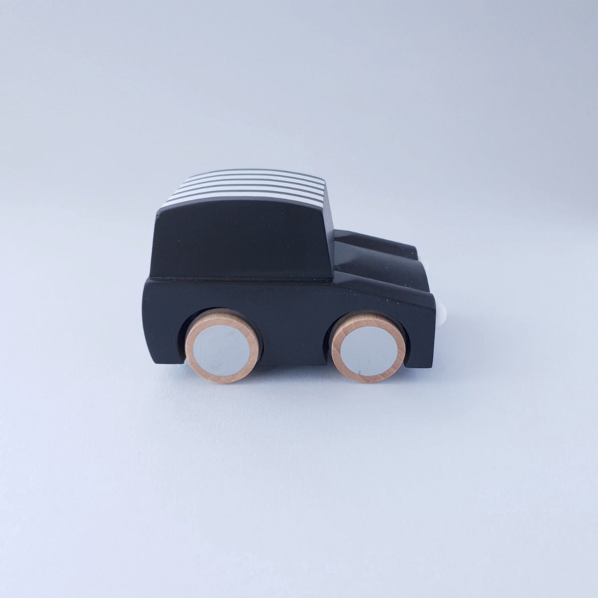 Kiko+ & gg* Wooden Toy Car - Black Stripe