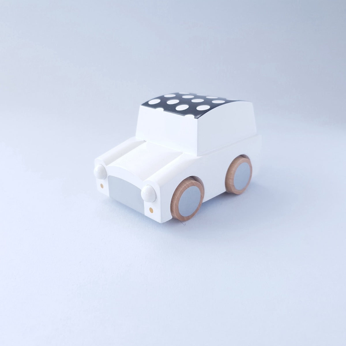 Kiko+ & GG* Kuruma Toy Car - White Dots