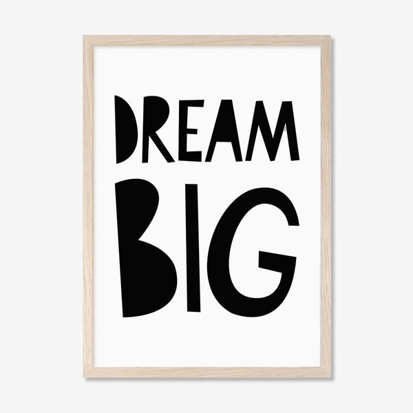Mini Learners Dream Big Poster - A3