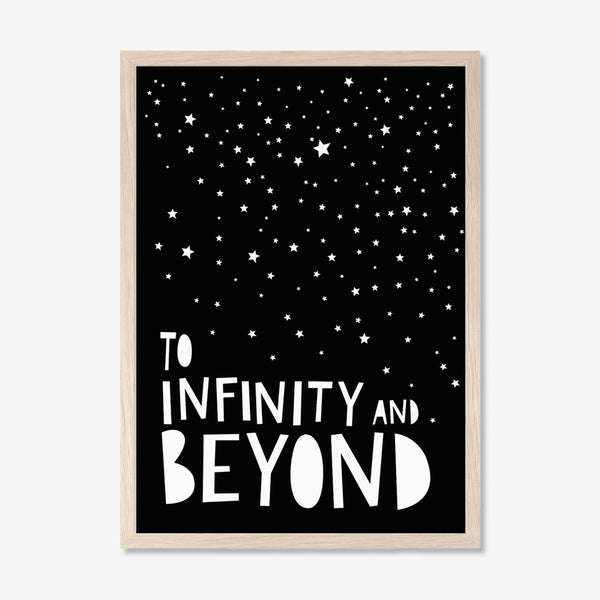 Mini Learners To Infinity And Beyond Poster - A3