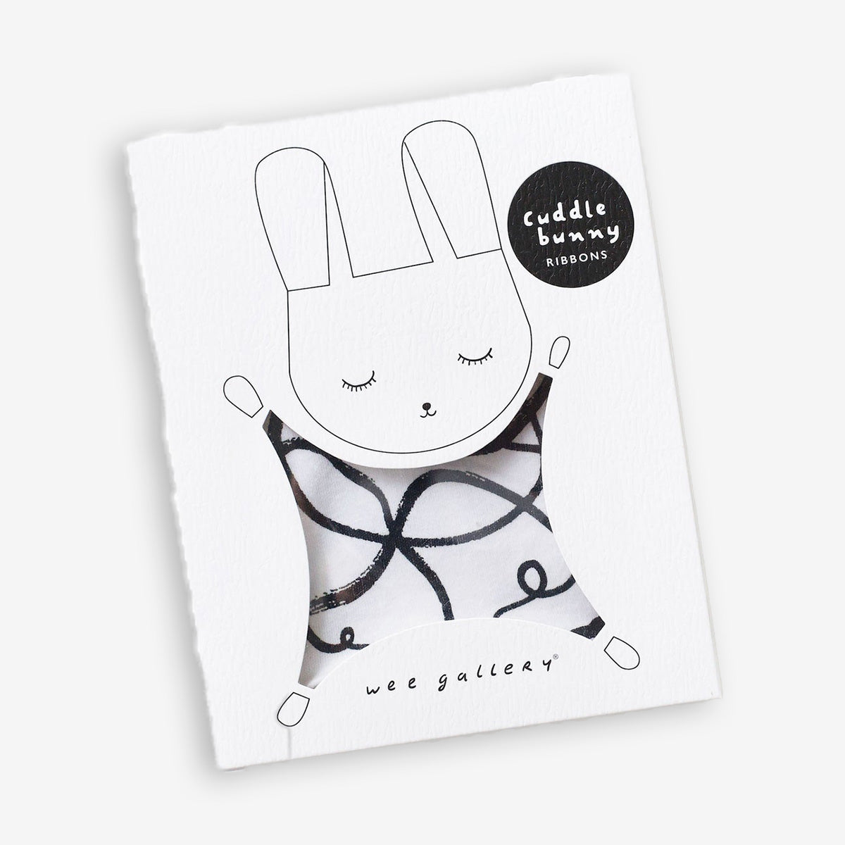 Wee Gallery Cuddle Bunny - Ribbons