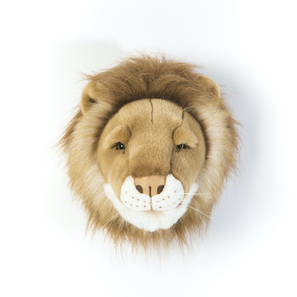 Wild & Soft Lion Trophy Head - Cesar