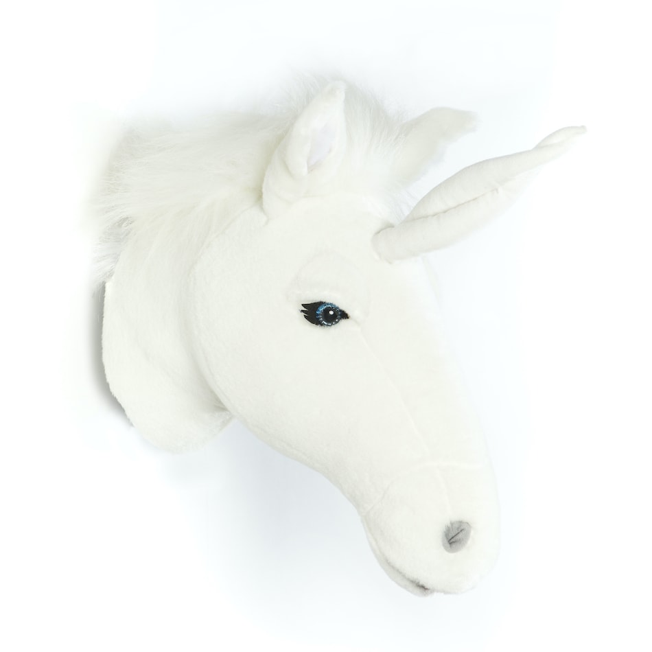 Wild and Soft Childrens Wall Trophy Head Unicorn - Claire