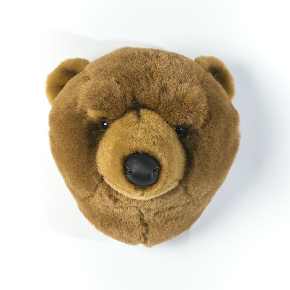 Wild & Soft Grizzly Bear Trophy Head - Oliver