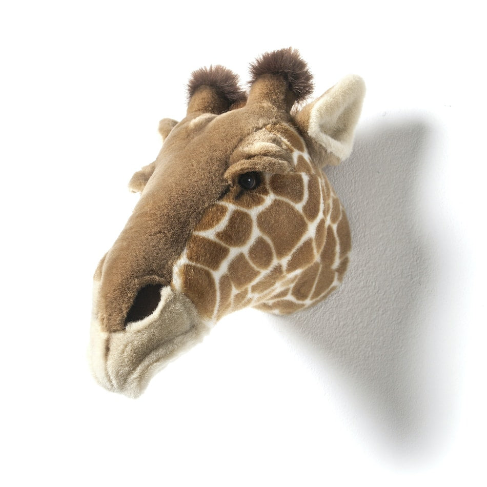 Wild & Soft Giraffe Trophy Head - Ruby