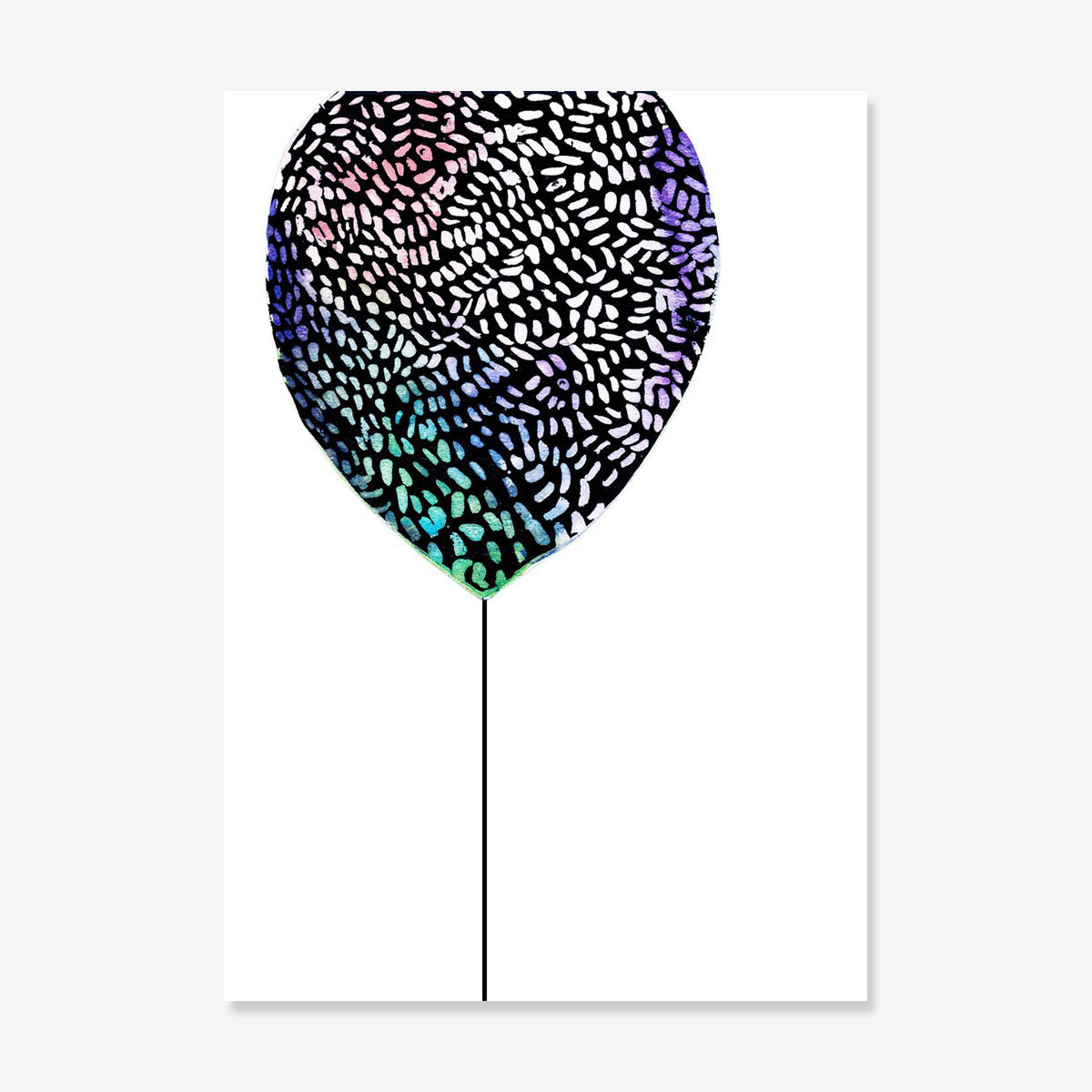 Wonder & Rah Big Balloon Poster - A3